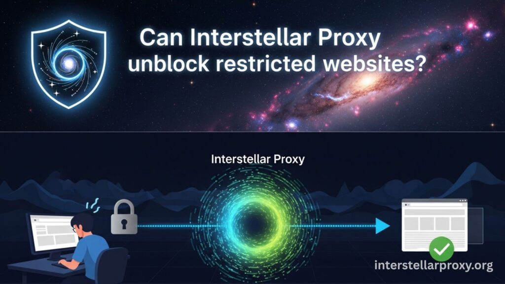 Can Interstellar Proxy unblock restricted websites